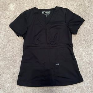 Grey's Anatomy™ by Barco Women's 3-Pocket Modern Fit Mock Wrap Scrub Top